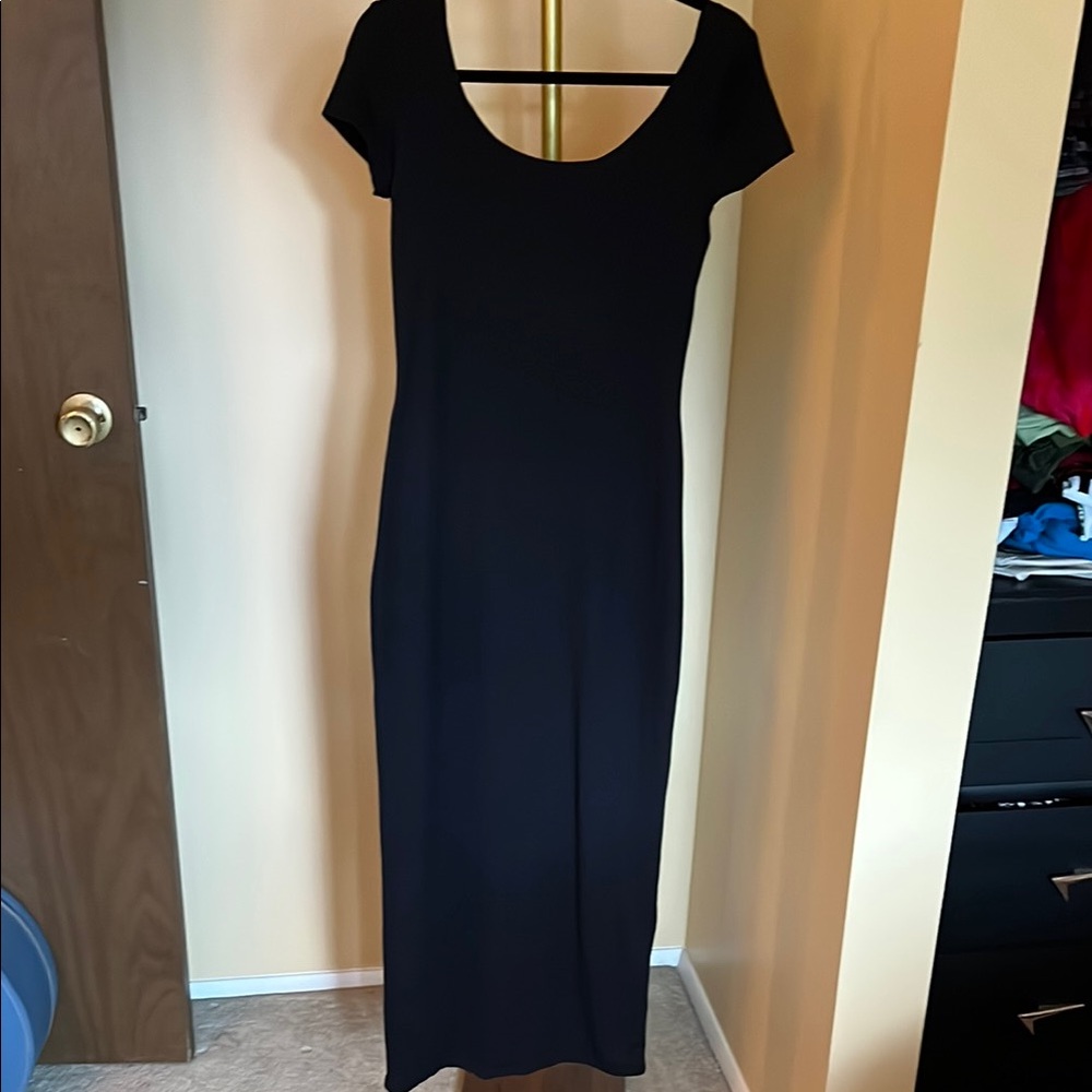 Hot Topic Black Maxi Dress